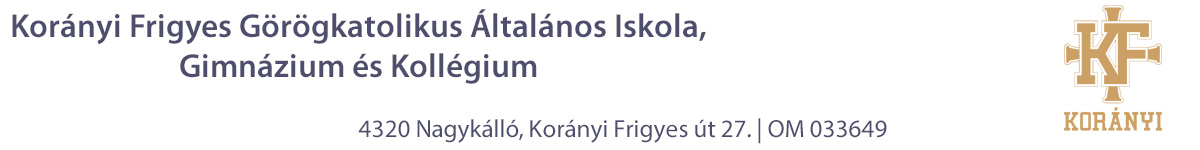 Korányi Frigyes Görögkatolikus Általános Iskola, Gimnázium és Kollégium
